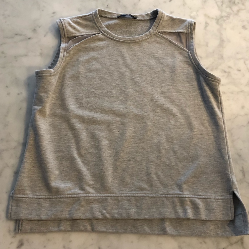 BCBGMaxazria Sleeveless Cropped Top